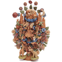 Arbol de la vida -  Tree of life  / Ceramics Mexican Folk Art Clay