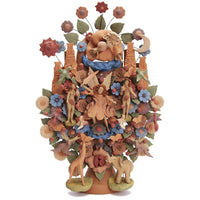 Arbol de la vida -  Tree of life  / Ceramics Mexican Folk Art Clay