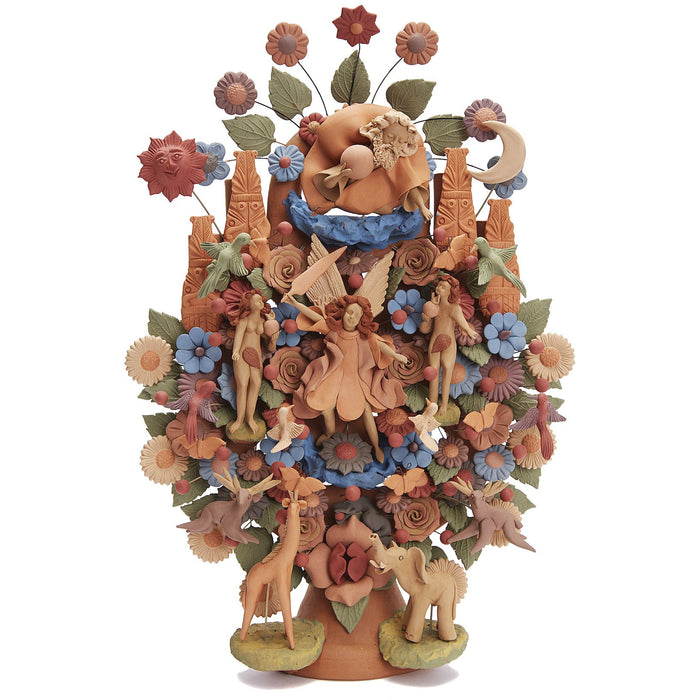 Arbol de la vida -  Tree of life  / Ceramics Mexican Folk Art Clay