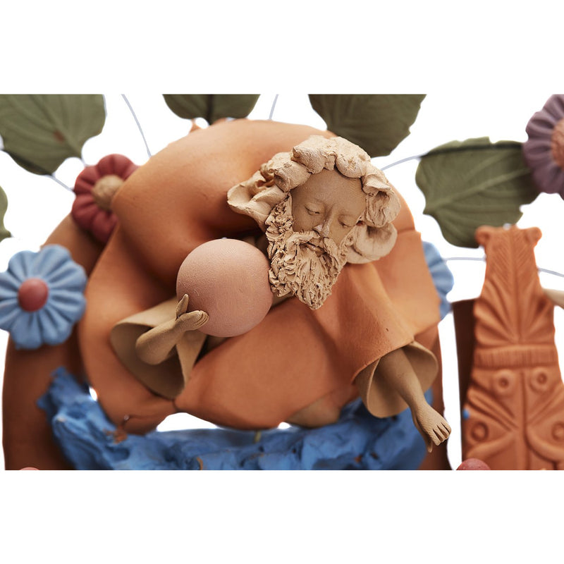 Arbol de la vida -  Tree of life  / Ceramics Mexican Folk Art Clay