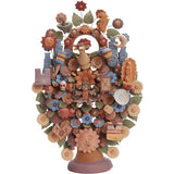 Arbol de Artesanias - Handicraft Tree  / Ceramics Mexican Folk Art Clay