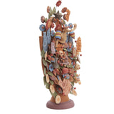 Arbol de Artesanias - Handicraft Tree  / Ceramics Mexican Folk Art Clay