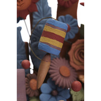 Arbol de Artesanias - Handicraft Tree  / Ceramics Mexican Folk Art Clay