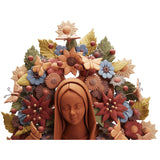 Virgen de Guadalupe - Our Lady of Guadalupe   / Ceramics Mexican Folk Art Clay