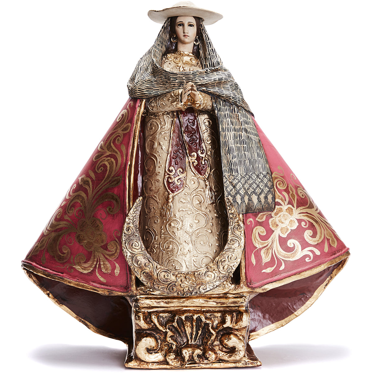Virgen Peregrina - Crafts - Mexican Folk Art Paper - Cactus Fine Art