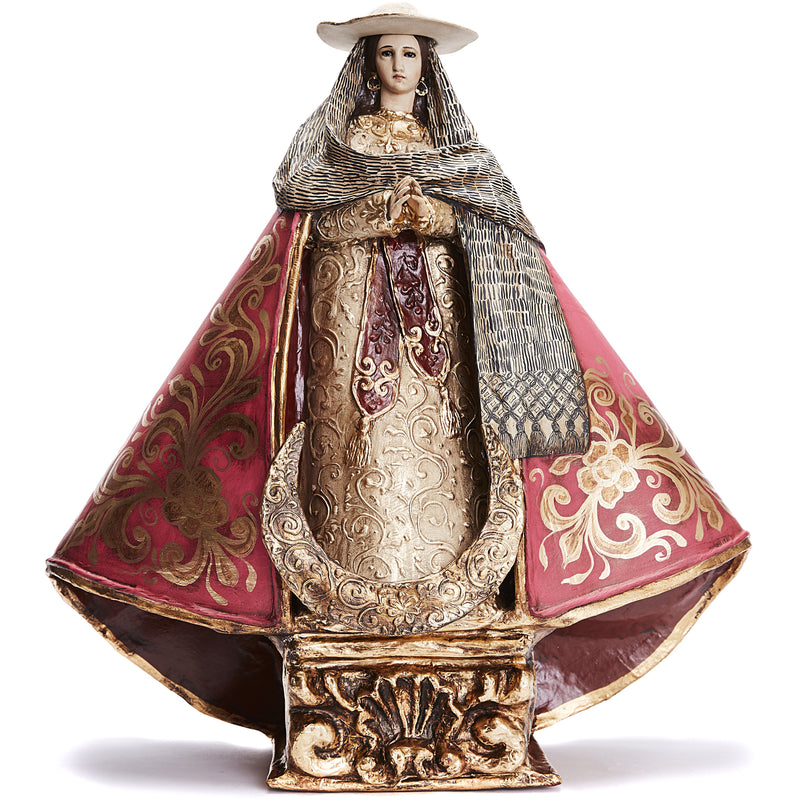 Virgen Peregrina - Crafts - Mexican Folk Art Paper - Cactus Fine Art