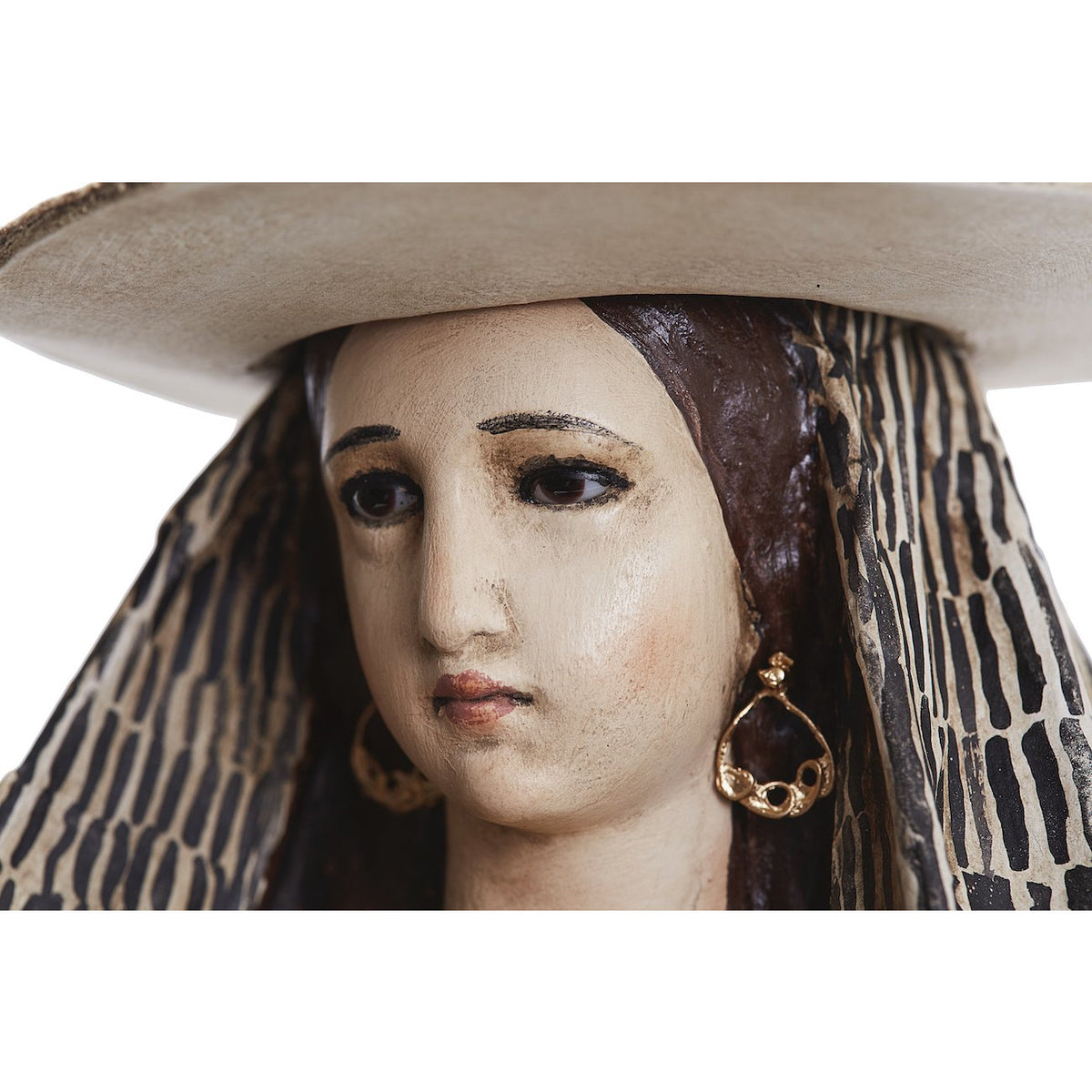 Virgen Peregrina - Crafts - Mexican Folk Art Paper - Cactus Fine Art