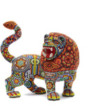 Leon - Lion - Hand Beaded - Mexican Huichol Art - Mexican Folk Art | Cactus Fine Art