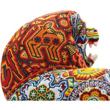 Leon - Lion - Hand Beaded - Mexican Huichol Art - Mexican Folk Art | Cactus Fine Art