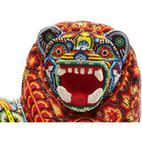 Leon - Lion - Hand Beaded - Mexican Huichol Art - Mexican Folk Art | Cactus Fine Art
