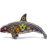 Vaquita Marina - Sea cow - Hand Beaded - Mexican Huichol Art - Mexican Folk Art | Cactus Fine Art