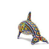 Vaquita Marina - Sea cow - Hand Beaded - Mexican Huichol Art - Mexican Folk Art | Cactus Fine Art