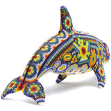 Vaquita Marina - Sea cow - Hand Beaded - Mexican Huichol Art - Mexican Folk Art | Cactus Fine Art