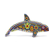 Vaquita Marina - Sea cow - Hand Beaded - Mexican Huichol Art - Mexican Folk Art | Cactus Fine Art