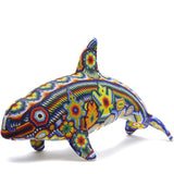 Vaquita Marina - Sea cow - Hand Beaded - Mexican Huichol Art - Mexican Folk Art | Cactus Fine Art
