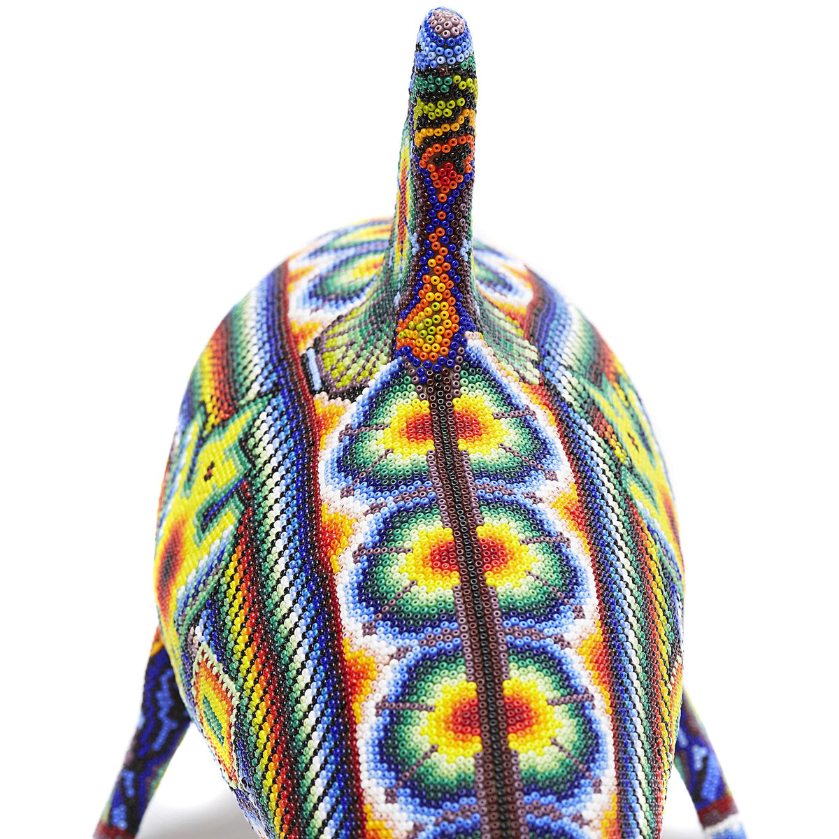 Vaquita Marina - Sea cow - Hand Beaded - Mexican Huichol Art - Mexican Folk Art | Cactus Fine Art