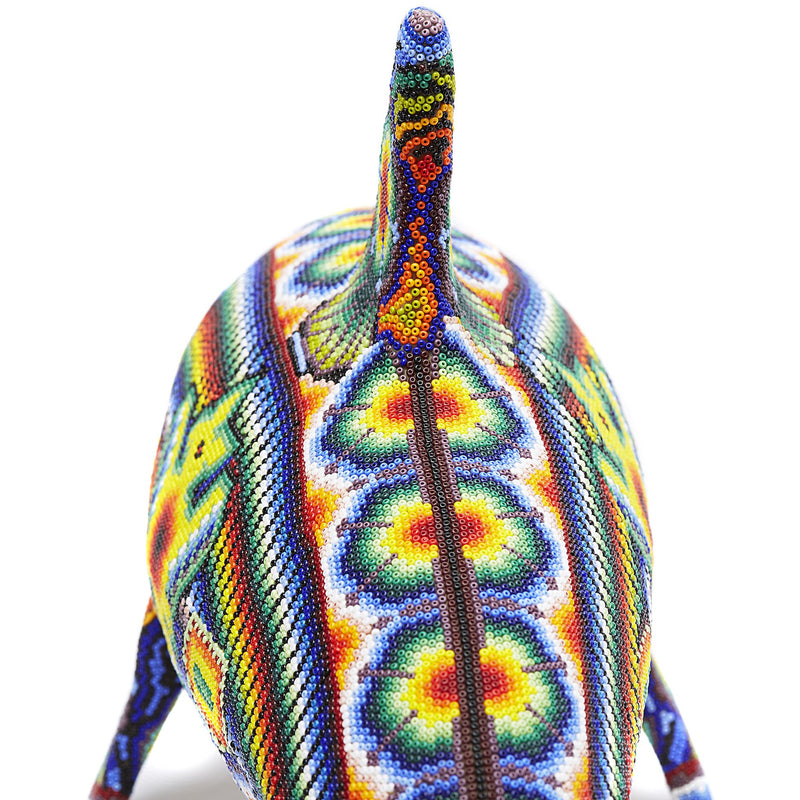Vaquita Marina - Sea cow - Hand Beaded - Mexican Huichol Art - Mexican Folk Art | Cactus Fine Art