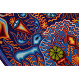 Huichol Indian "Nierika" -  Multicolor Yarn Painting - Mexican Huichol Art - Mexican Folk Art | Cactus Fine Art