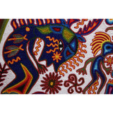 Huichol Indian "Tatewari" -  Multicolor Yarn Painting - Mexican Huichol Art - Mexican Folk Art | Cactus Fine Art