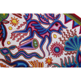 Huichol Indian "Tatewari" -  Multicolor Yarn Painting - Mexican Huichol Art - Mexican Folk Art | Cactus Fine Art