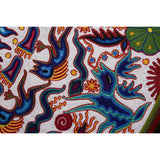 Huichol Indian "Tatewari" -  Multicolor Yarn Painting - Mexican Huichol Art - Mexican Folk Art | Cactus Fine Art