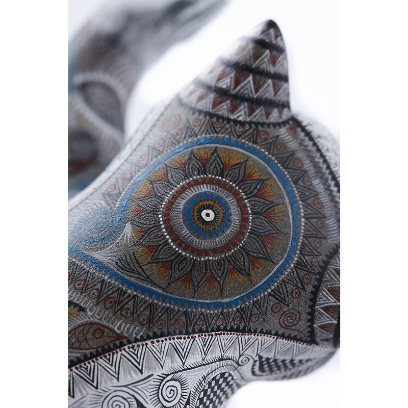 Mapache / Woodcarving Alebrije Mexican Folk Art Sculpture