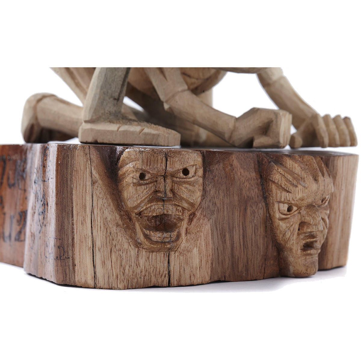 Juicio de la Muerte / Woodcarving Alebrije Mexican Folk Art Sculpture