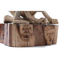 Juicio de la Muerte / Woodcarving Alebrije Mexican Folk Art Sculpture