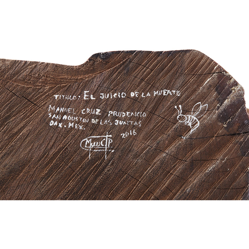 Juicio de la Muerte / Woodcarving Alebrije Mexican Folk Art Sculpture