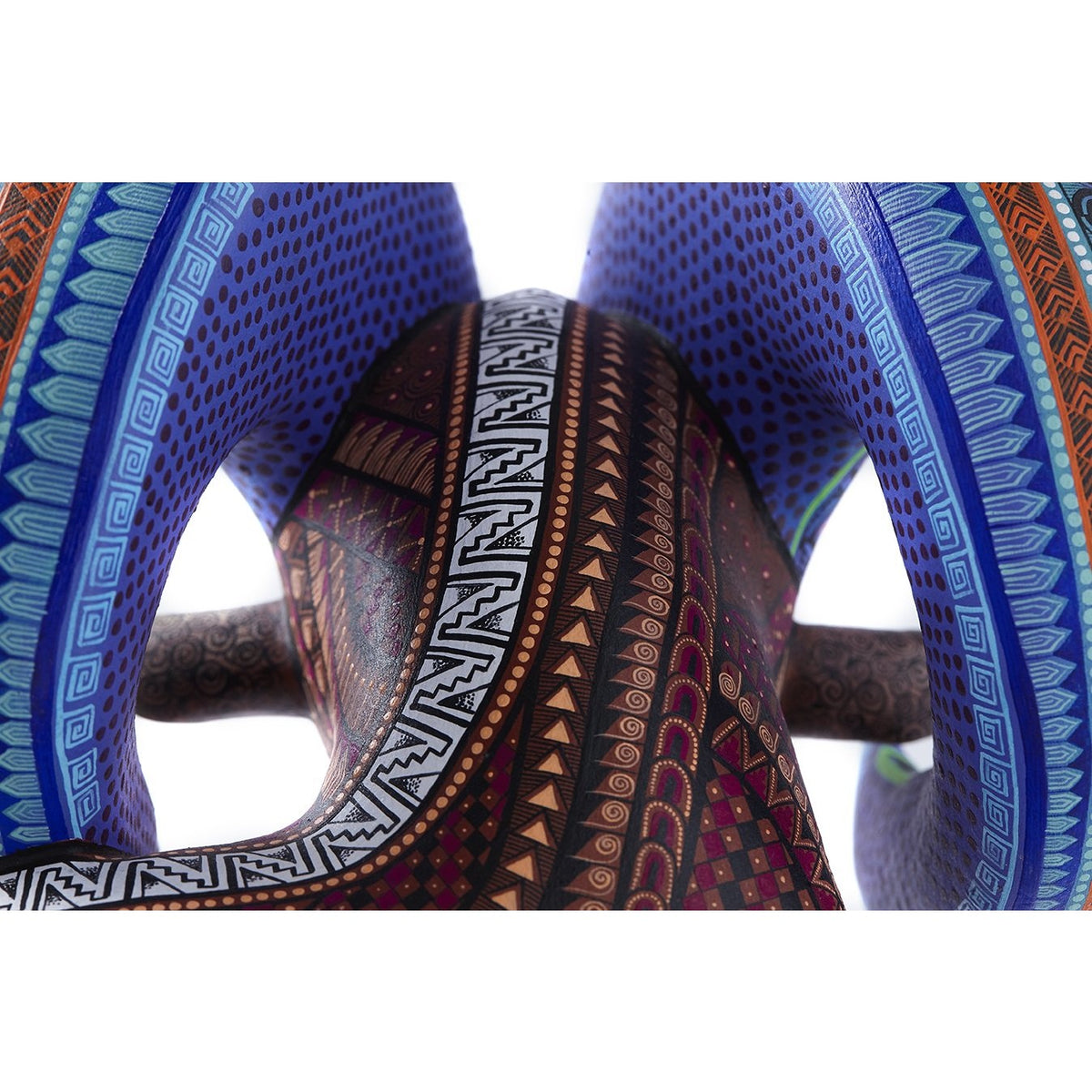 Carnero Azul / Woodcarving Alebrije Mexican Folk Art Sculpture
