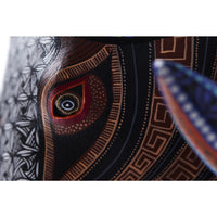 Carnero Azul / Woodcarving Alebrije Mexican Folk Art Sculpture