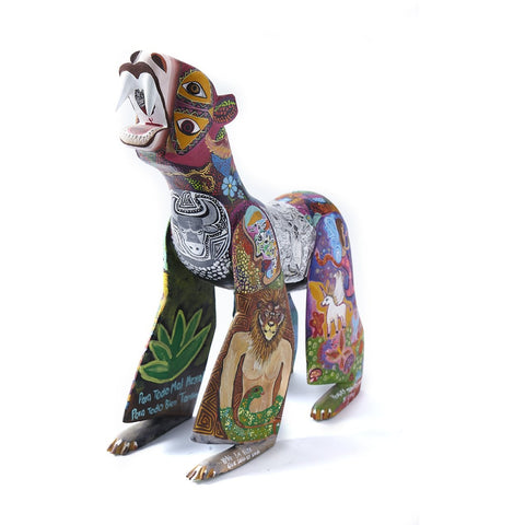 Raices de mis Sueños / Woodcarving Alebrije Mexican Folk Art Sculpture
