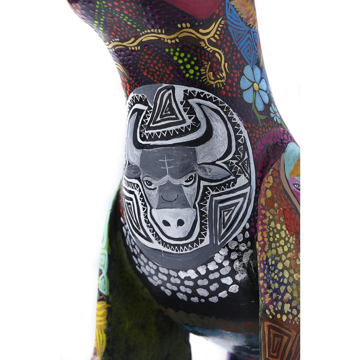 Raices de mis Sueños / Woodcarving Alebrije Mexican Folk Art Sculpture