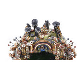 Nacimiento en una Calabaza / Ceramics Mexican Folk Art Miniature Nativity