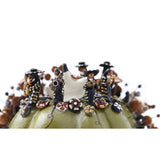 Nacimiento en una Calabaza / Ceramics Mexican Folk Art Miniature Nativity