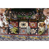 Nacimiento en una Calabaza / Ceramics Mexican Folk Art Miniature Nativity