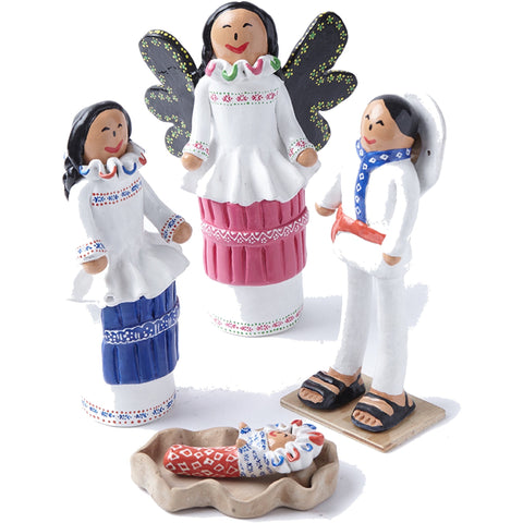 Nacimiento Otomi / Ceramics Mexican Folk Art Clay Nativity