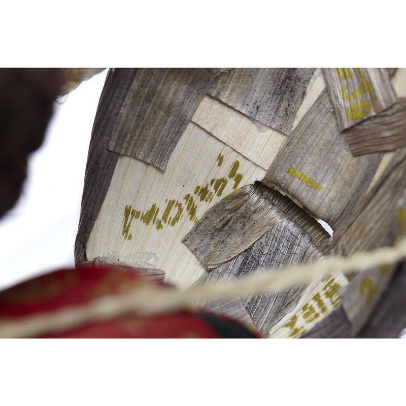 Huehuenton / Vegetable Fibers Mexican Folk Art Corn Leaf Sculpture