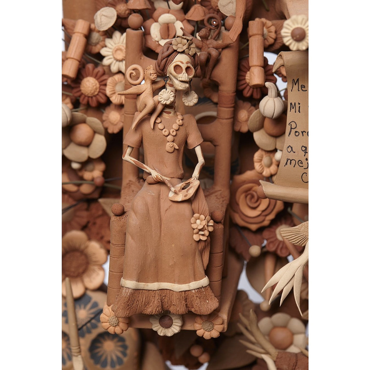 Arbol Frida Kahlo y Diego Rivera / Ceramics Mexican Folk Art Clay Tree of Life