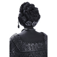 Traje Yucatan / Ceramics Black Clay Mexican Folk Art