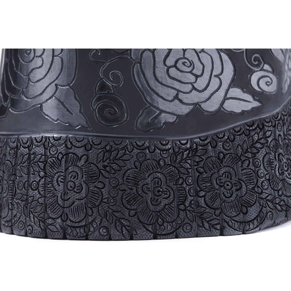 Traje Tehuantepec-Oaxaca / Ceramics Black Clay Mexican Folk Art