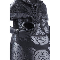 Traje Tehuantepec-Oaxaca / Ceramics Black Clay Mexican Folk Art