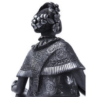 Traje Tehuantepec-Oaxaca / Ceramics Black Clay Mexican Folk Art