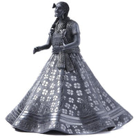 Traje Huajapan-Oaxaca / Ceramics Black Clay Mexican Folk Art