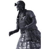 Traje Huajapan-Oaxaca / Ceramics Black Clay Mexican Folk Art