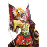 San Miguel Arcangel / Wax Sculpture Mexican Folk Art