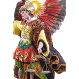 San Miguel Arcangel / Wax Sculpture Mexican Folk Art