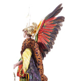 San Miguel Arcangel / Wax Sculpture Mexican Folk Art