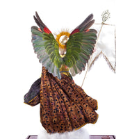 San Miguel Arcangel / Wax Sculpture Mexican Folk Art