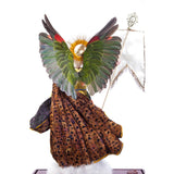 San Miguel Arcangel / Wax Sculpture Mexican Folk Art